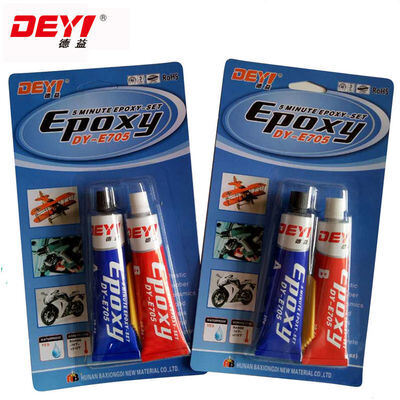 5-min Fast curing Epoxy AB Glue Adesivo in acciaio inossidabile ad alta resistenza per parti di riparazione auto e moto