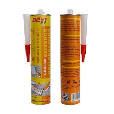 Adesivo metallico per cucina e bagno SBS per uso domestico, colla senza unghie per un legame forte