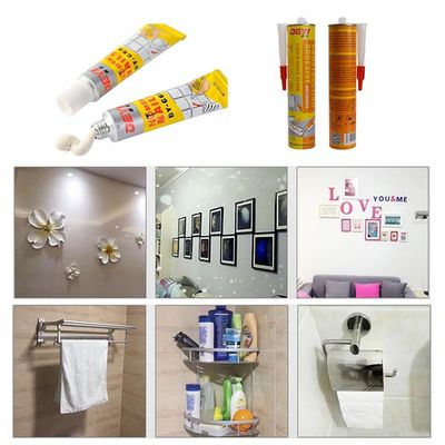 Adesivo metallico per cucina e bagno SBS per uso domestico, colla senza unghie per un legame forte