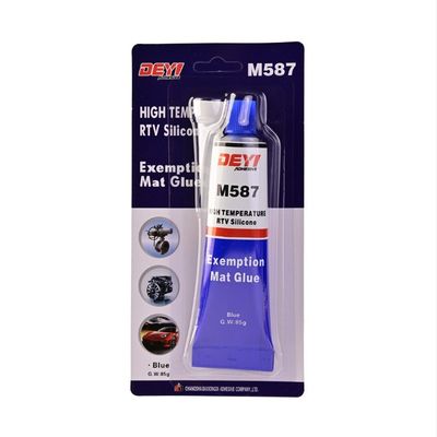 12 mesi durata di conservazione 85g alta temperatura blu RTV sigillante di guarnizioni in silicio per cambio ISO9001