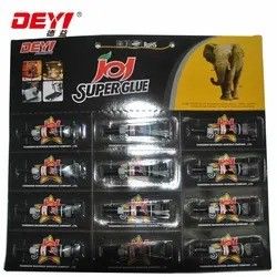 12pcs 3g 502 Super colla adesiva industriale resistente per varie superfici
