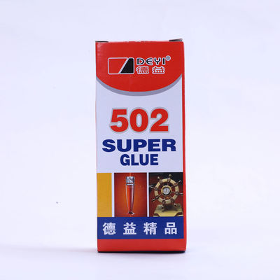 502 Colla liquida, trasparente e durevole, colla istantanea, supercolla per materiali multipli