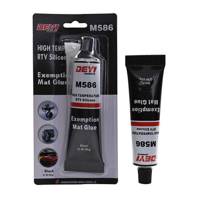 Acid Resistant 85g Black Color Silicone Sealant Gasket Maker Con Certificato SGS