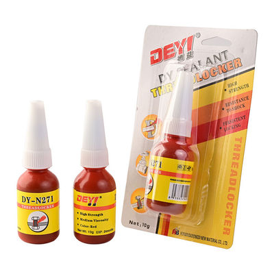 Colla liquida ad alta temperatura per tubi di bottiglie di colore rosso