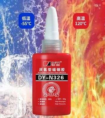 Colore giallo Acciaio magnetico anaerobico adesivo con legame forte