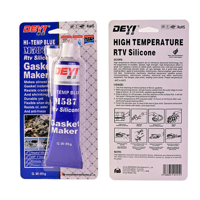 85g RTV Adesivo per guarnizioni in silicone per tubi Acid Blue Sealant 12 mesi di durata