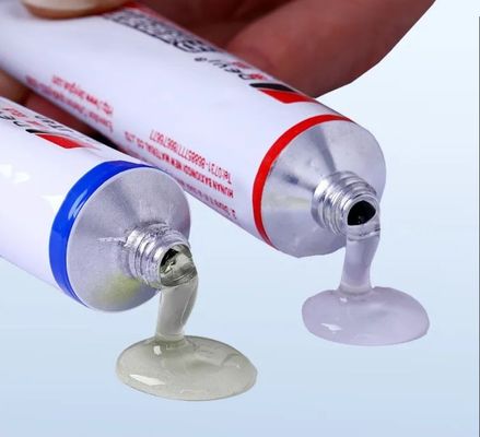 Materiale principale acrilico cristallino chiaro AB Colla adesiva per una forte adesione al PVC