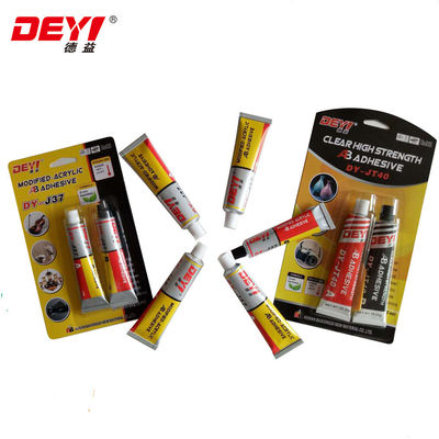 Adesivo acrilico modificato per tubi in PVC resistente alle temperature