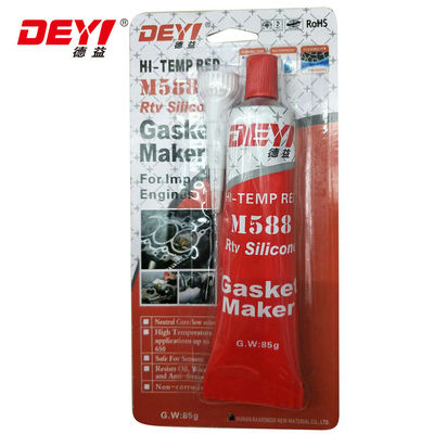 RTV tenuta in silicone ad alta temperatura per tenuta rossa