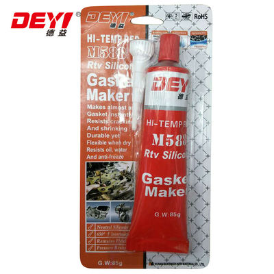 RTV tenuta in silicone ad alta temperatura per tenuta rossa