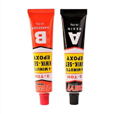 Top- Quick-set 4 minuti Ab Bonding Epoxy Steel Glue/Epoxy Adhesive Latte bianco