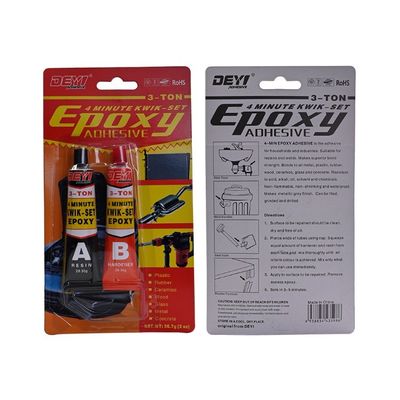Top- Quick-set 4 minuti Ab Bonding Epoxy Steel Glue/Epoxy Adhesive Latte bianco