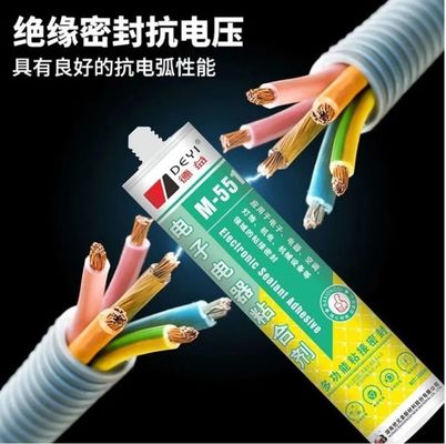 Adesivo per sigillanti elettronici in PVC nero e chiaro di qualità professionale