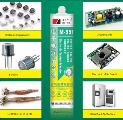 Adesivo per sigillanti elettronici in PVC nero e chiaro di qualità professionale