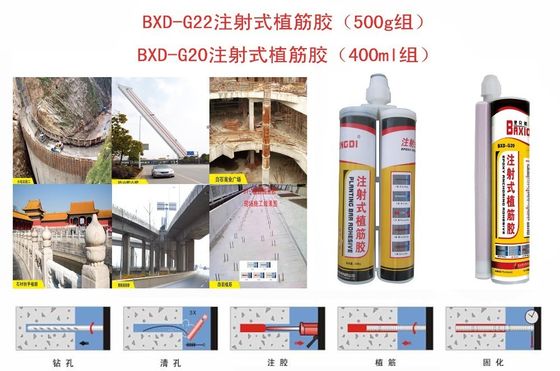 360 ml Adesivo ad ancoraggio epossidico per la costruzione Classificazione Adesivi a doppia componente