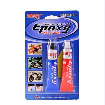 DEYI High Strong Bonding Epoxy AB Glue with 16 MPa Shear Strength and 5 Minute Operation Time for Metal Bonding