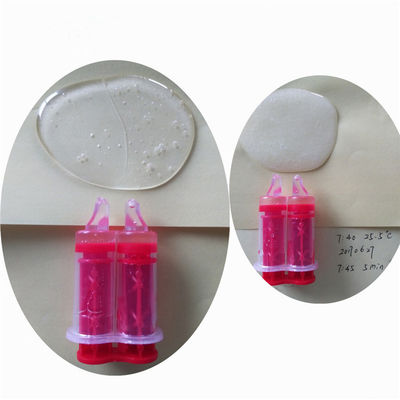 Colla epoxi AB trasparente resistente alle alte temperature con durata di conservazione di 12 mesi per un legame forte