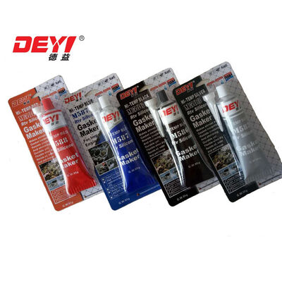 Sigillante siliconico RTV grigio resistente alle alte temperature con tempo di polimerizzazione completo di 24 ore