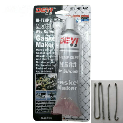 Wholesale Clear Acetic Silicone Sealant Gasket Maker with 320℃ Temperature Resistance and Acetoxy Curing for Multi-Application