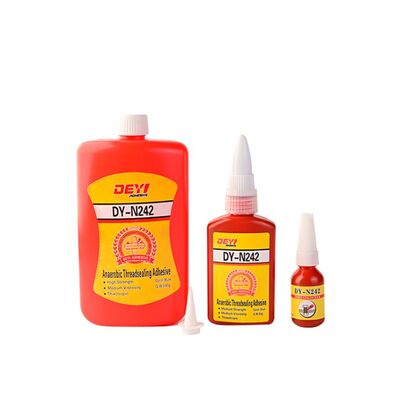 DEYI N242 Blu Adesivi anaerobici a filo di resistenza media per dadi e bulloni