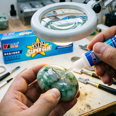 502 Super Glue Adesivo istantaneo cianoacrilato Multiuso Soluzione di legame forte adatta a vari usi industriali