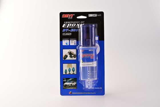 Adesivo epoxi a due parti. Colla AB ad alta resistenza per metallo, plastica, legno e ceramica.