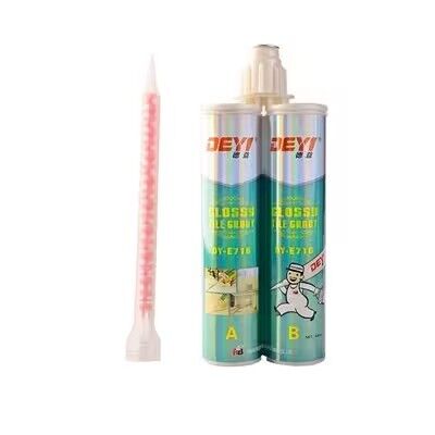 DEYI DY-E716 Malta epossidica per piastrelle ad alta resistenza | Formula bicomponente resistente allo sporco e facile da pulire per pavimenti e pareti