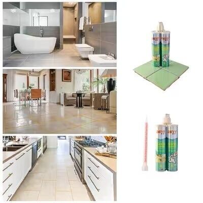 DEYI DY-E716 Malta epossidica per piastrelle ad alta resistenza | Formula bicomponente resistente allo sporco e facile da pulire per pavimenti e pareti