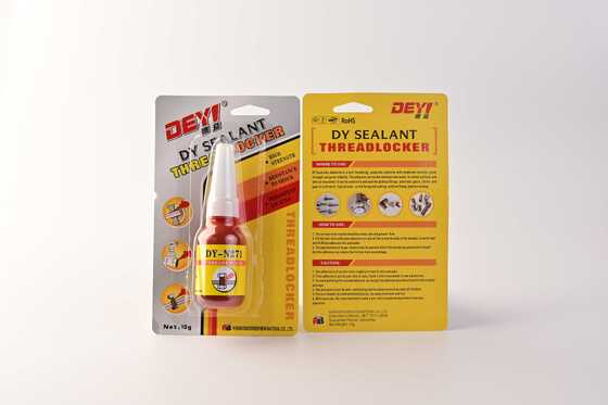 DEYI DY-N271 Adesivo frenafiletti anaerobico ad alta resistenza | Colla antivibrante e a prova di perdite per produttore di bulloni industriali
