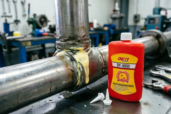 DEYI DY-N550 sigillante di filo resistente alle alte temperature e all'olio - colla adesiva di sostituzione di guarnizioni anaerobiche