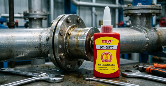 High Pressure Anaerobic Threadlocker. Sealant per tubi metallici e adesivo di blocco di filo forte per produttori di petrolio e gas.