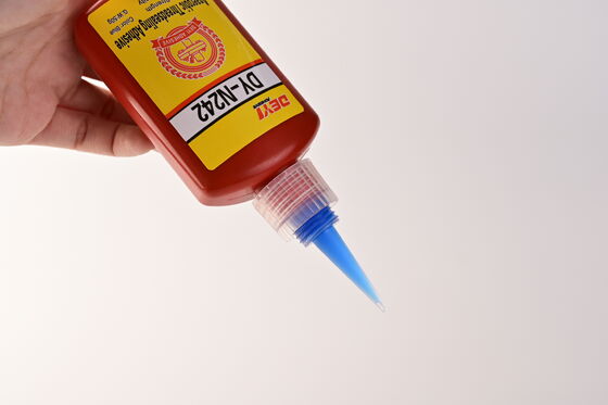 DEYI DY-N242 Threadlocker blu a resistenza media - Adesivo anaerobico per bloccaggio e sigillamento a vite M6-M36