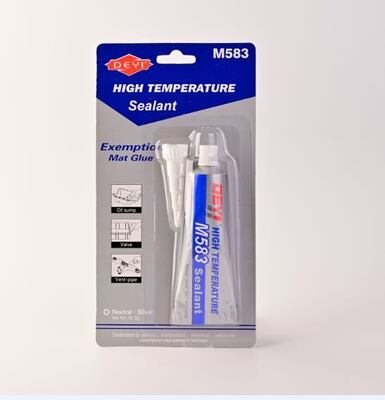 DEYI M583 Fabbricante di guarnizioni pesanti - Sigillante di silicone RTV argento ad alta temperatura per motori industriali e automobilistici