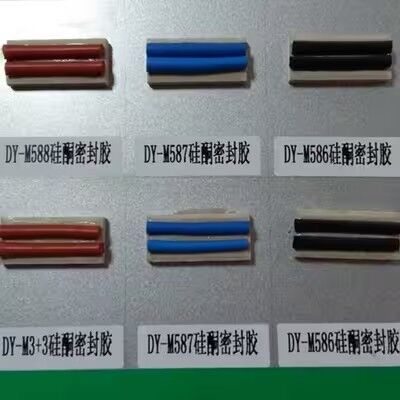 DEYI M583 Fabbricante di guarnizioni pesanti - Sigillante di silicone RTV argento ad alta temperatura per motori industriali e automobilistici
