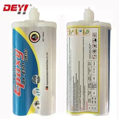 5-min Fast Cure Clear Epoxy AB Glue ️ Low Odor Adhesive for Steel & Plastic Bonding