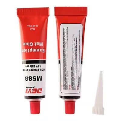 Adesivo sigillante resistente al calore M588 per guarnizioni in silicone RTV neutro rosso per incollaggio di metalli