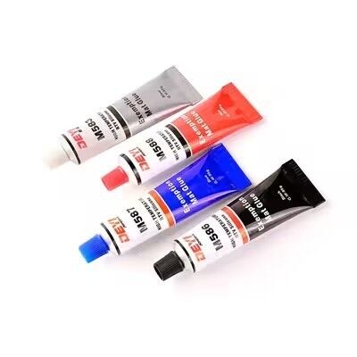 Adesivo sigillante resistente al calore M588 per guarnizioni in silicone RTV neutro rosso per incollaggio di metalli
