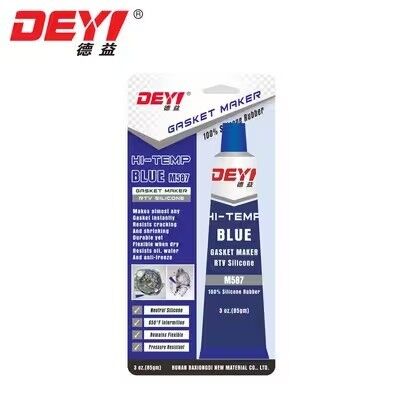 DY-M587 Neutrale RTV Silicone Gasket Maker Adesivo di tensione elevata per flange automobilistico