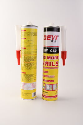 Sigillante Adesivo Bianco 320ml Colla da Costruzione ad Alto Carico per Pareti Interne
