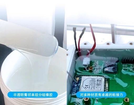 Adesivo siliconico Shore A 30-5 per gomma, resistente alle intemperie, sigillante per alte temperature per ambienti difficili