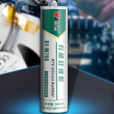 Adesivo siliconico Shore A 30-5 per gomma, resistente alle intemperie, sigillante per alte temperature per ambienti difficili