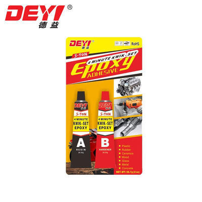 5-min Fast curing Epoxy AB Glue Adesivo in acciaio inossidabile ad alta resistenza per parti di riparazione auto e moto
