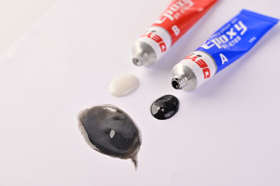 Quick-Set 4-Min 1:1 Mix Ratio Epoxy AB Colla ad alta resistenza al taglio Adesivo per la riparazione industriale dei metalli